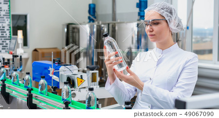 Water bottling line for processing and bottling pure spring water 49067090