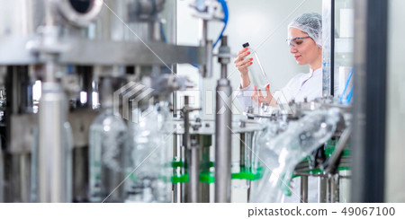 Water bottling line for processing and bottling pure spring water 49067100