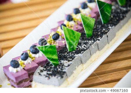 時尚蛋糕自助餐形像素材 Petit蛋糕形象 49067160