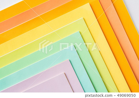 colorful paper background for mockup 49069050