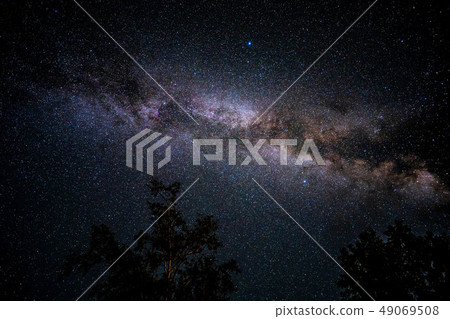 Norikura plateau starry sky river [Nagano Prefecture] 49069508