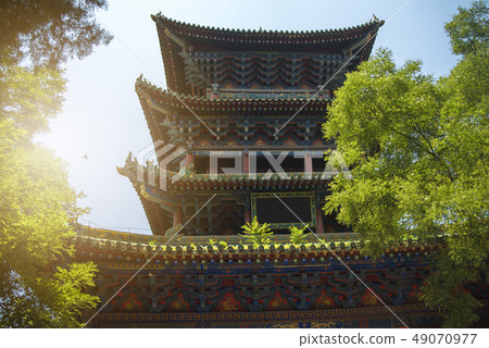 Shaolin is a Buddhist monastery in central China. 49070977