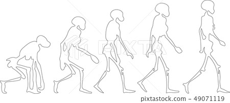 evolution, person 49071119