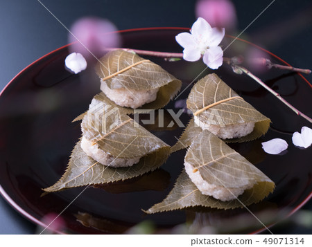 Sakurajima Japanese sweets flower Sakurajima Japanese sweets flower 49071314