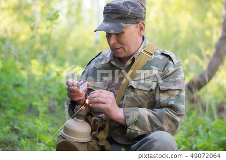 hunter in camouflage splashes the kerassene lamp hunter in camouflage splashes the kerassene lamp 49072064