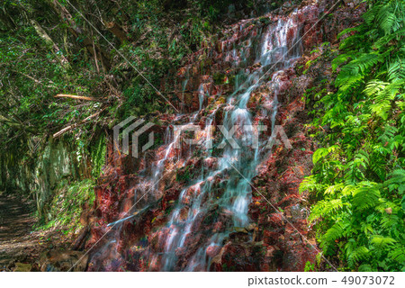 Special sight Katsudansankyo Aka waterfall 49073072