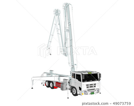 Concrete pump car 8 49073759