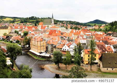 查看從捷克克魯姆洛夫城堡 49075137