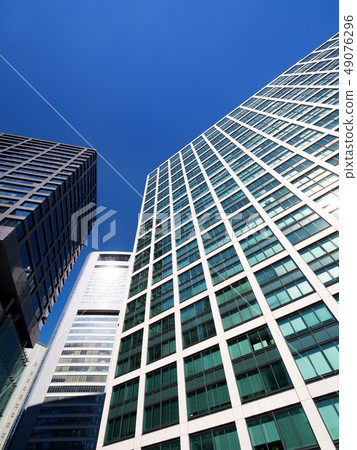 東京汐留的高層建築 49076296