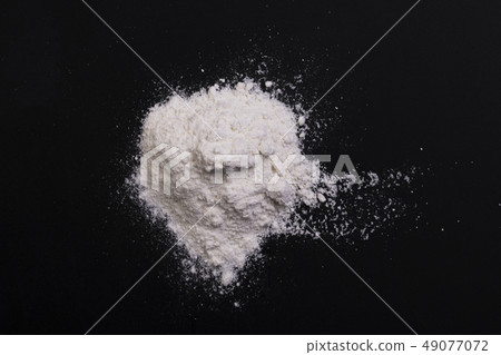 wheat flour pile wheat flour pile 49077072