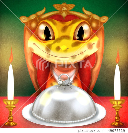 Leopard gecko meal and table manners Leopard gecko meal and table manners 49077519