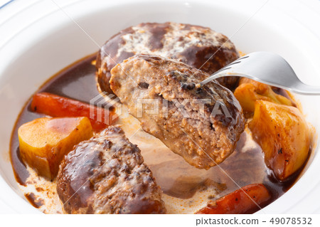 紅燒漢堡牛排 49078532