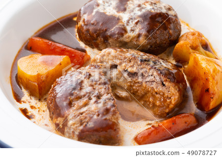 紅燒漢堡牛排 49078727