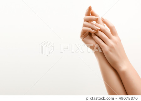 Beauty Spa Woman with perfect skin. Beauty product 49078870