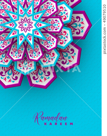 Ramadan Kareem greeting poster. Ramadan Kareem greeting poster. 49079510