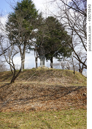Japanese castle high water temple castle ruins 49079840