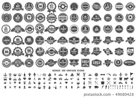 Vintage Retro Vector Logo for banner Vintage Retro Vector Logo for banner 49080428