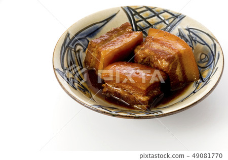 Local cuisine of Okinawa Raftay (boiled pork belly) Local cuisine of Okinawa Raftay (boiled pork belly) 49081770