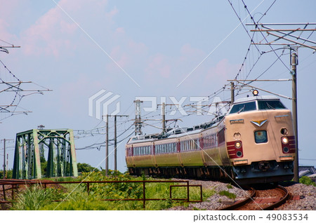 Series 485/Temporary Limited Express Nichirin Nippo Main Line Sankemon-Yoshitomi 49083534