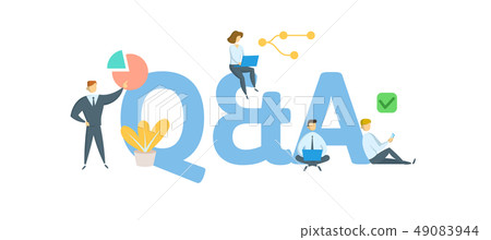 Q And A Questions And Answers Concept With Stock Illustration 49083944 Pixta