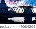 Dusk bridge 49084209