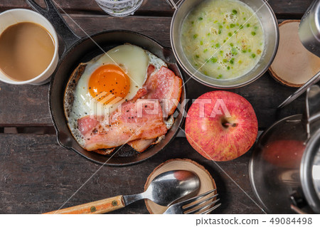 Outdoor cuisine Outdoor lunch at the cottage Outdoor cuisine Outdoor lunch at the cottage 49084498