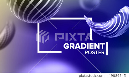 Fluid Abstract Liquid Background Vector. Digital Color. Futuristic Banner. Trendy Creative. Wide Fluid Abstract Liquid Background Vector. Digital Color. Futuristic Banner. Trendy Creative. Wide 49084545