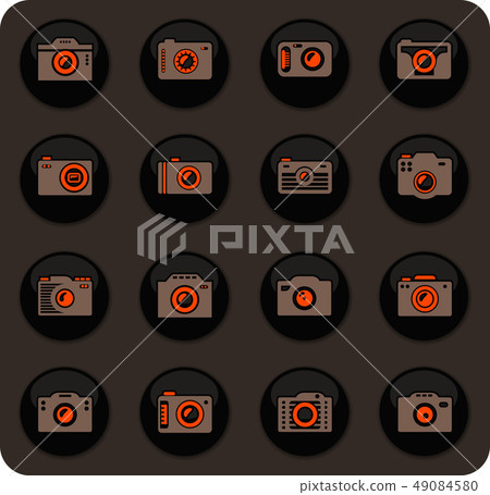photo camera icon set photo camera icon set 49084580