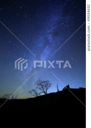 Milky Way from Mt. Motei in Hokkaido 49084692