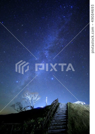Milky Way from Mt. Motei in Hokkaido 49084693