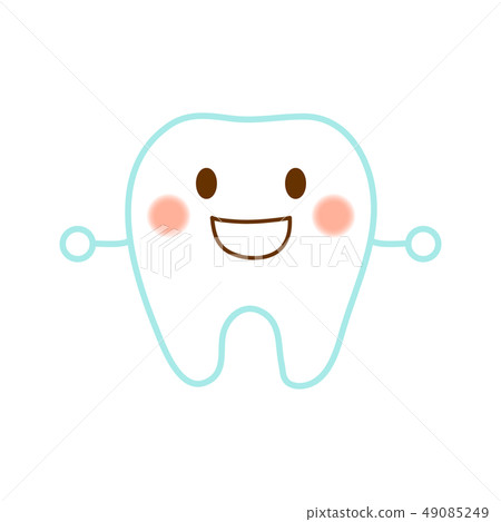 Teeth smile with hands Teeth smile with hands 49085249