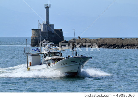 Omuta City Miike Port Fishing boat, Omuta City Miike Port Fishing boat, 49085366