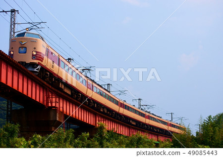 限時快遞Nichirin（485系列）日本本線Kitsuki-Ogami 49085443
