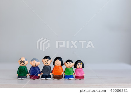 Family doll 3 generations Family doll 3 generations 49086281