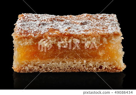 One piece of lemon pie 49086434