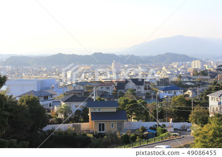 Onahama，Iwaki市都市風景 49086455