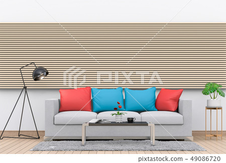 Living room interior in modern style 49086720