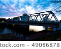 Bridge at dusk 49086878