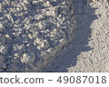 Soil erosion, white sand 49087018