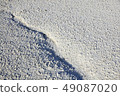 Soil erosion, white sand 49087020
