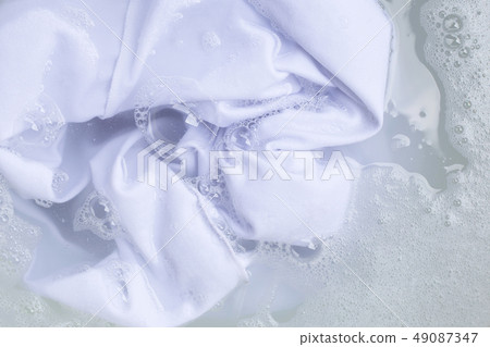 Soak a cloth before washing, white cloth Soak a cloth before washing, white cloth 49087347