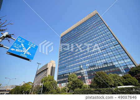 Tokyo cityscape in Japan Iidabashi Station and others 49087646