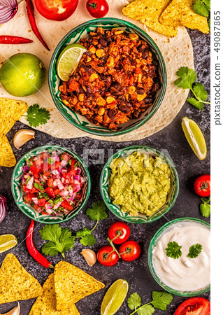 Mexican food concept 49087865