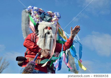 Archaic personage Did or Moshul,Christmas festival 49088438