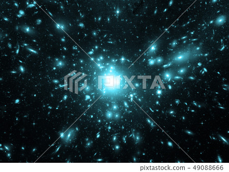 galaxy in a free space 49088666