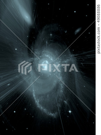 galaxy in a free space 49088886