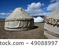 Yurt camp,Son-Kul ("last lake"),Tian Shan mountain 49088997