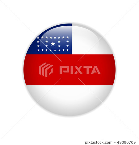 Flag Bandeira do Amazonas on button 49090709