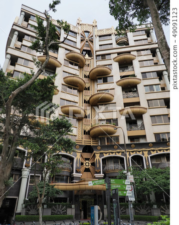 台北，唐人街花園住宅在台北，台灣 49091123