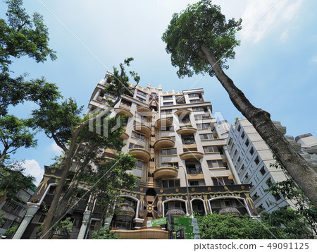 台北，唐人街花園住宅在台北，台灣 49091125